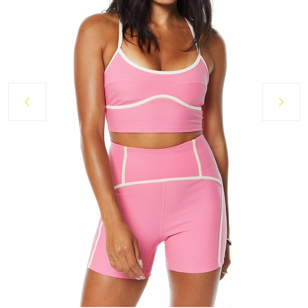 L*SPACE Revel Top & Short Set in Pink